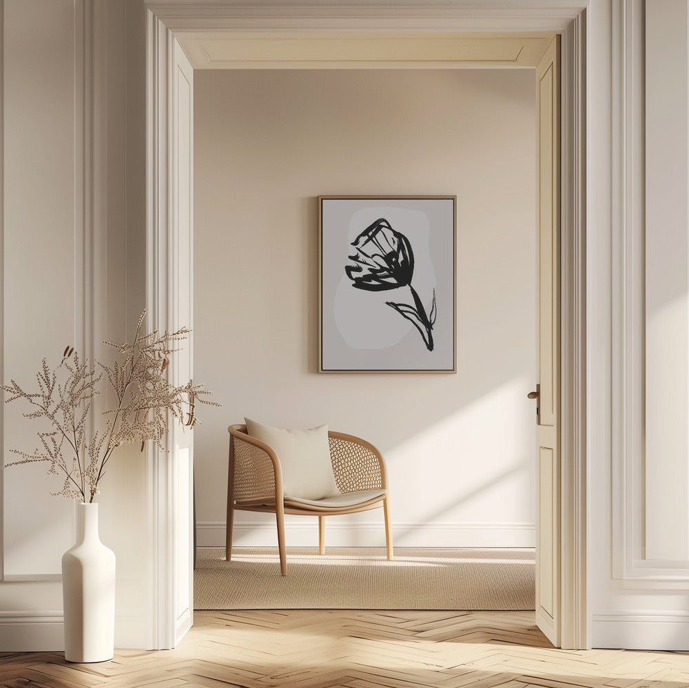 Monochrome Blossom | Poster