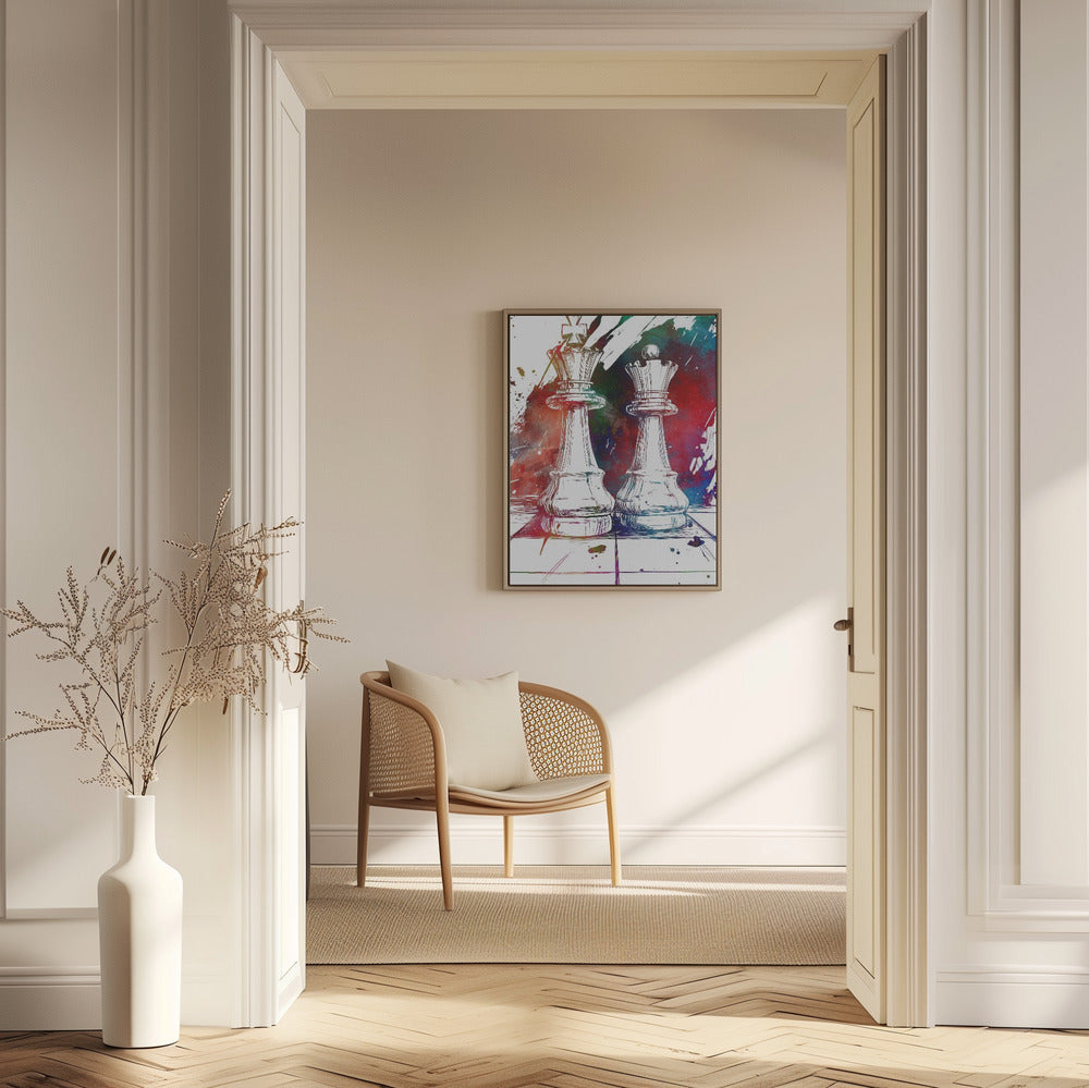 Chess sport art | Poster