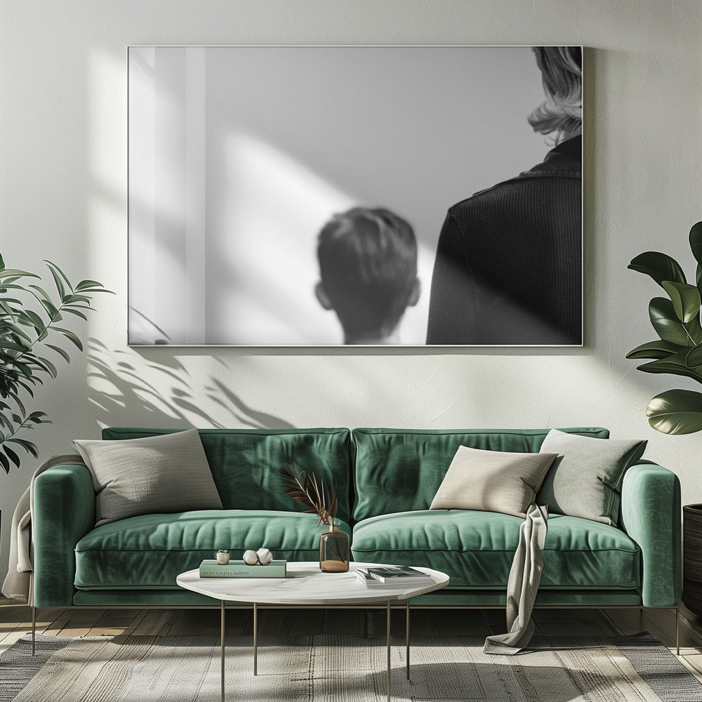 Mère et fils. | Toile