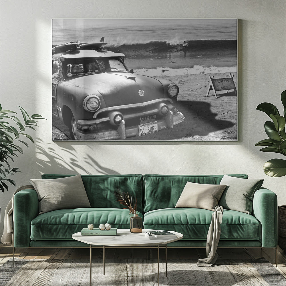 Klassisk Ford Woody | Lærredsbilleder