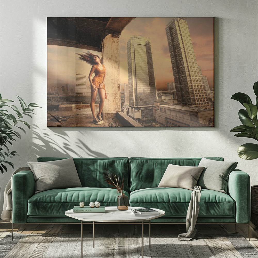 Depuis le 16e étage | Toile