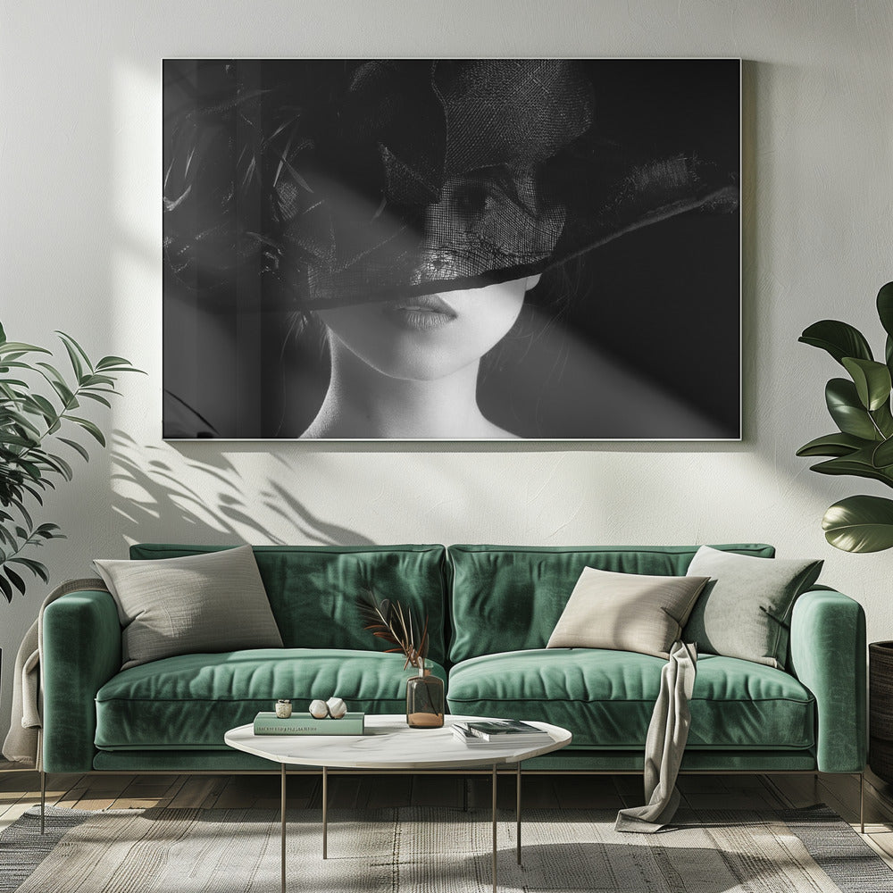 Flickan i hatten | Canvas