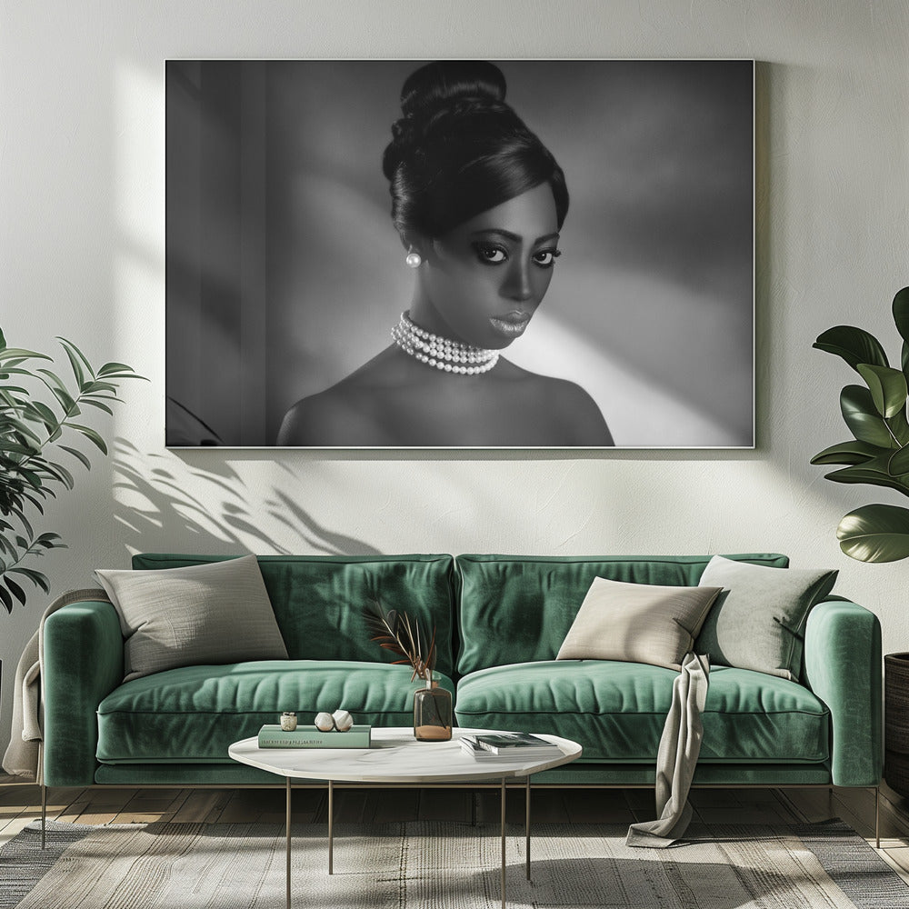 Les Perles Blanches | Toile