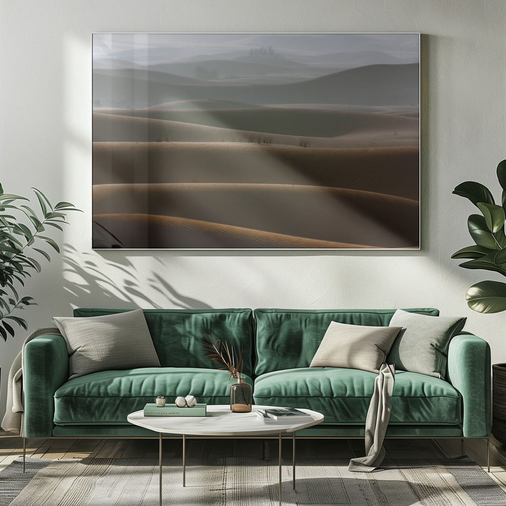 Matin brumeux | Toile