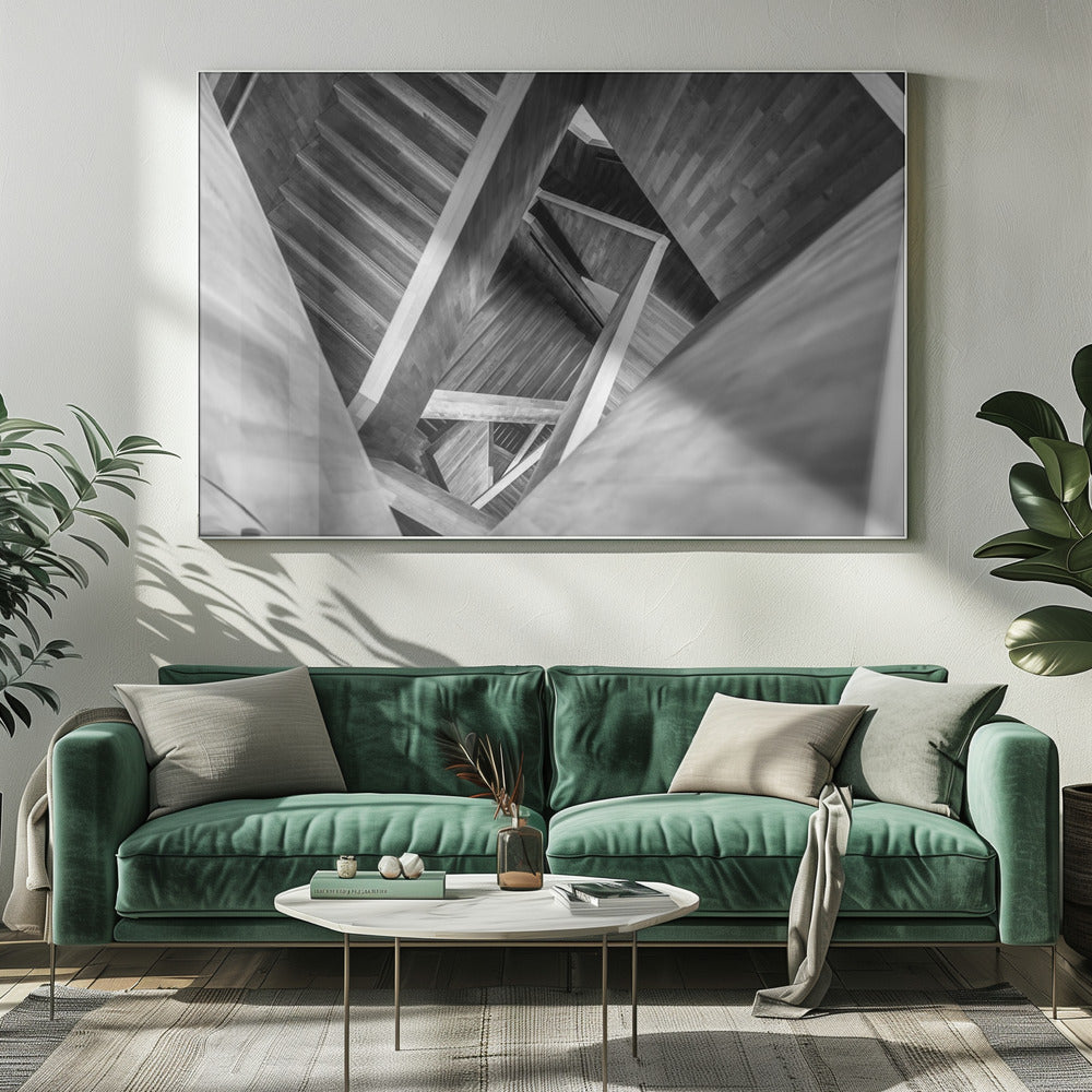 Escaliers à la Escher | Toile