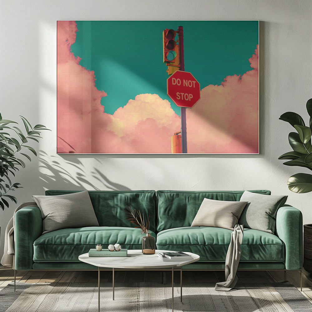 NE VOUS ARRÊTEZ PAS | Toile