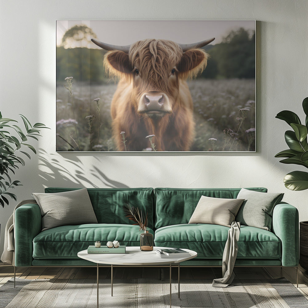 Vache des Highlands | Toile