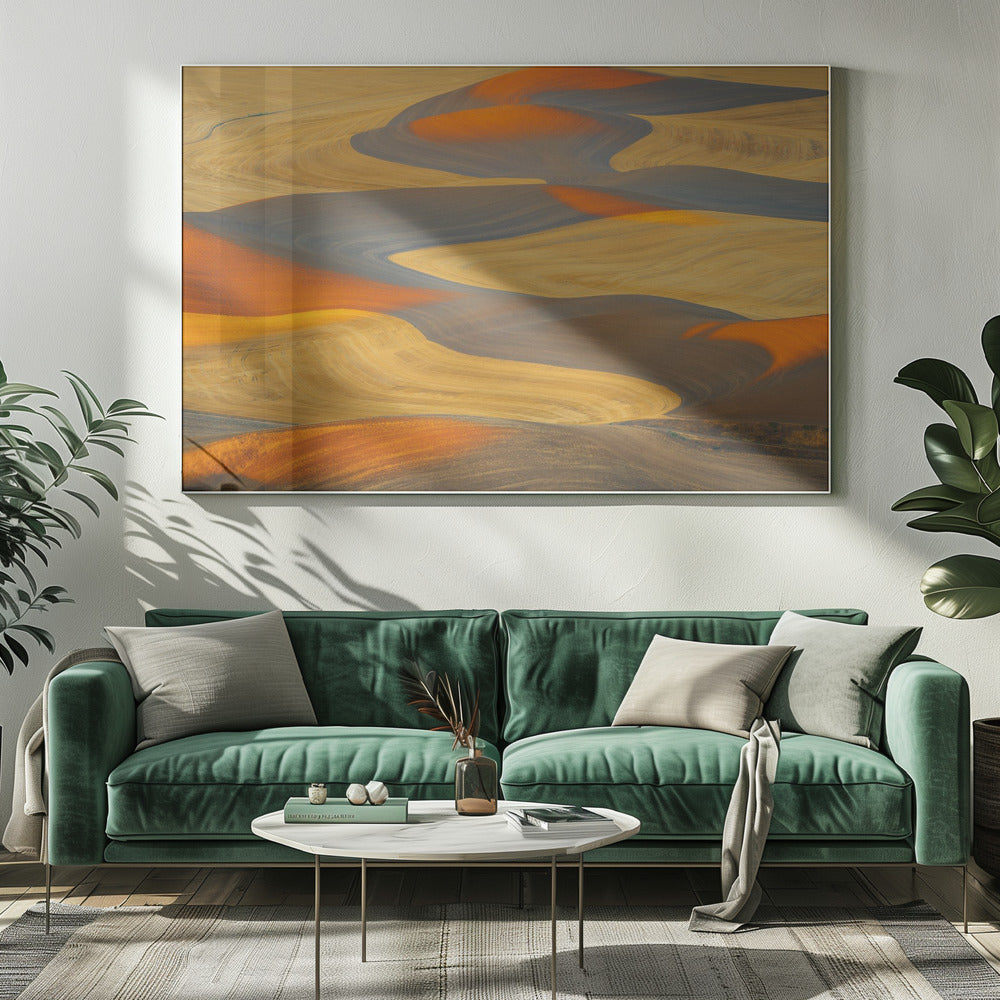 Paysage peint | Toile