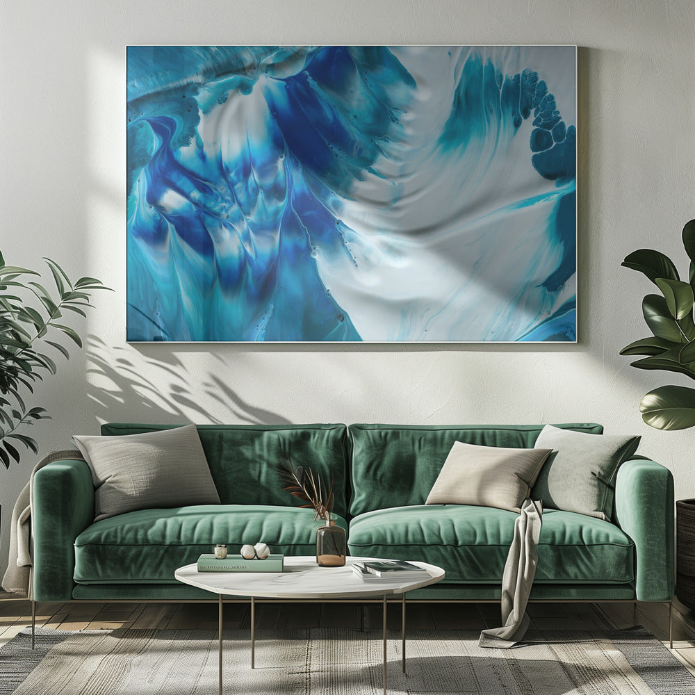 Vagues d'hiver | Toile