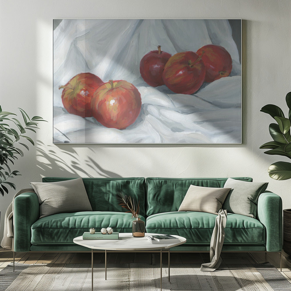 Rote Äpfel | Leinwand