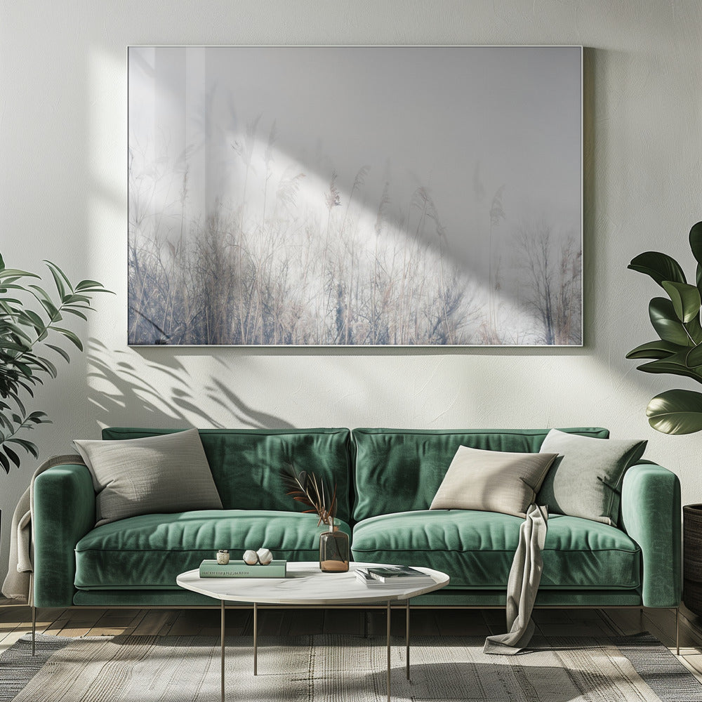 Landskap av vass och gräs | Canvas