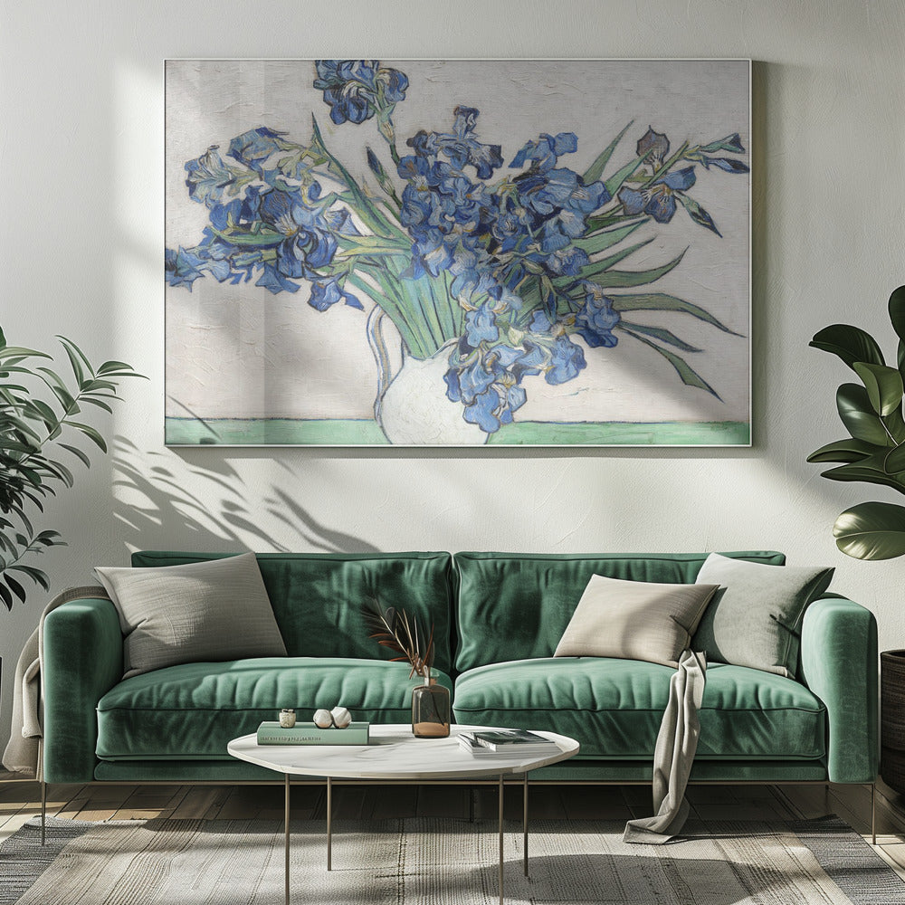 Les Iris de Vincent Van Gogh (1890). | Toile