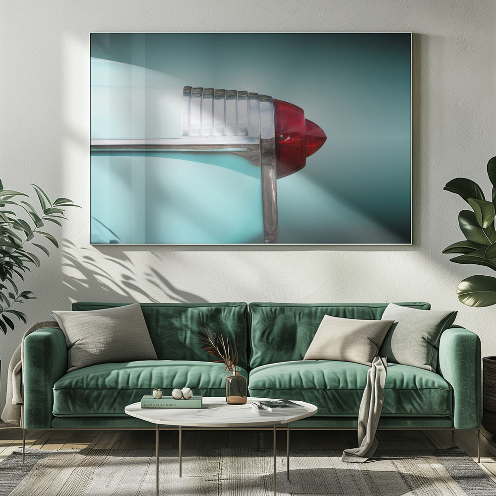 Voiture américaine classique Super 88 1953 Arrière | Toile