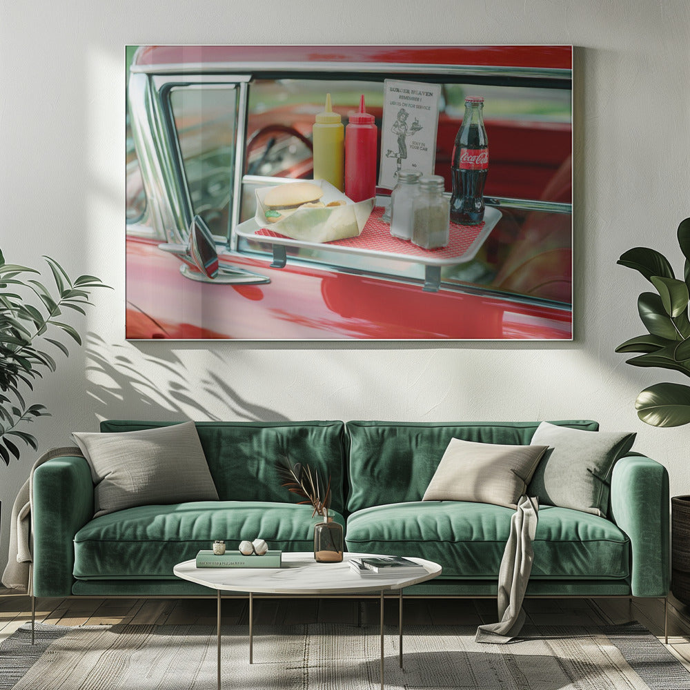 Voiture classique V | Toile