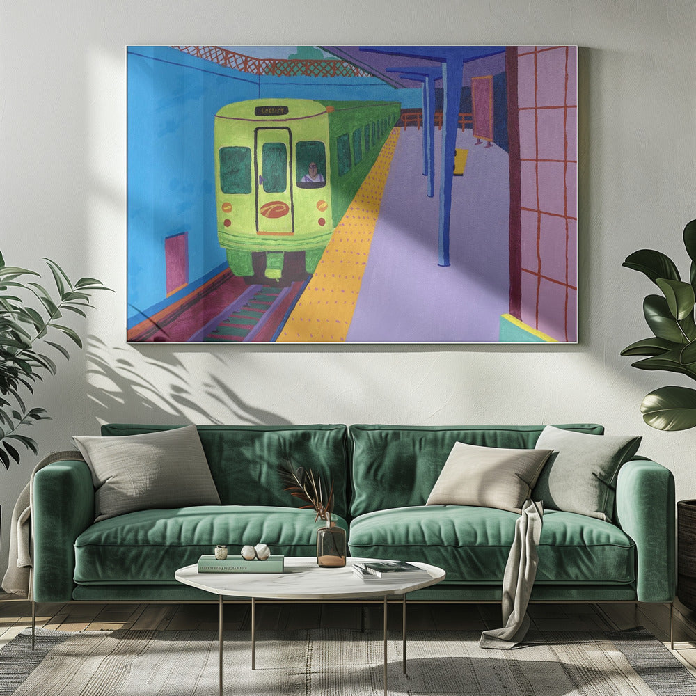 Train pour Philadelphie | Canvas