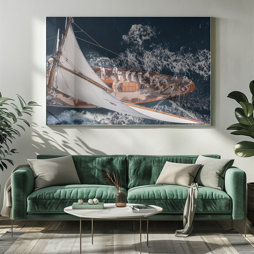 Au-dessus du rayon de lune | Toile