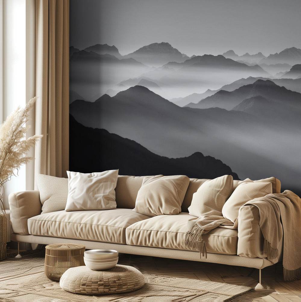 Couches de montagne | Papier Peint Photo