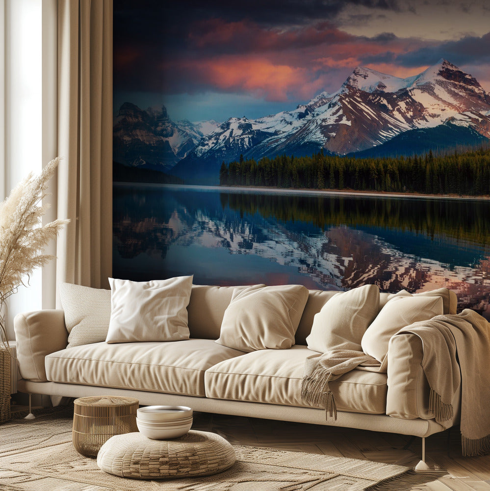 Maligne kleur. | Fotobehang