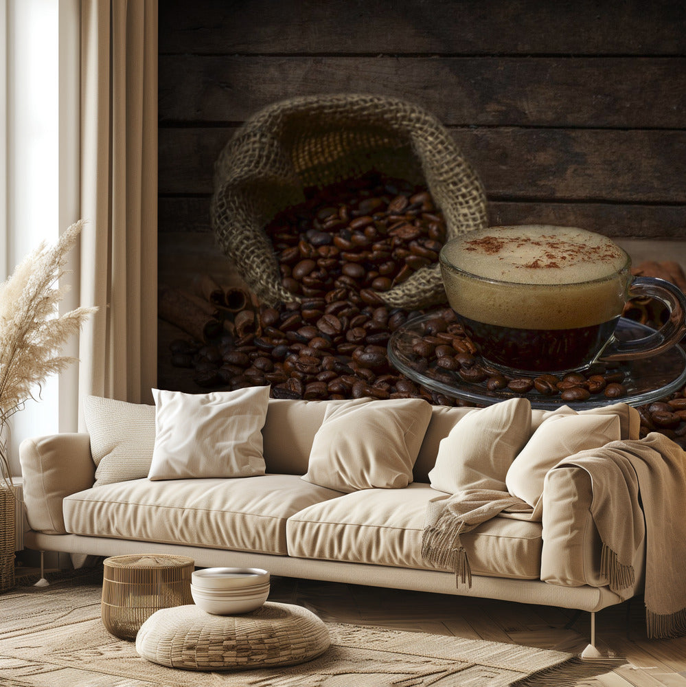 L'heure du café | Papier Peint Photo