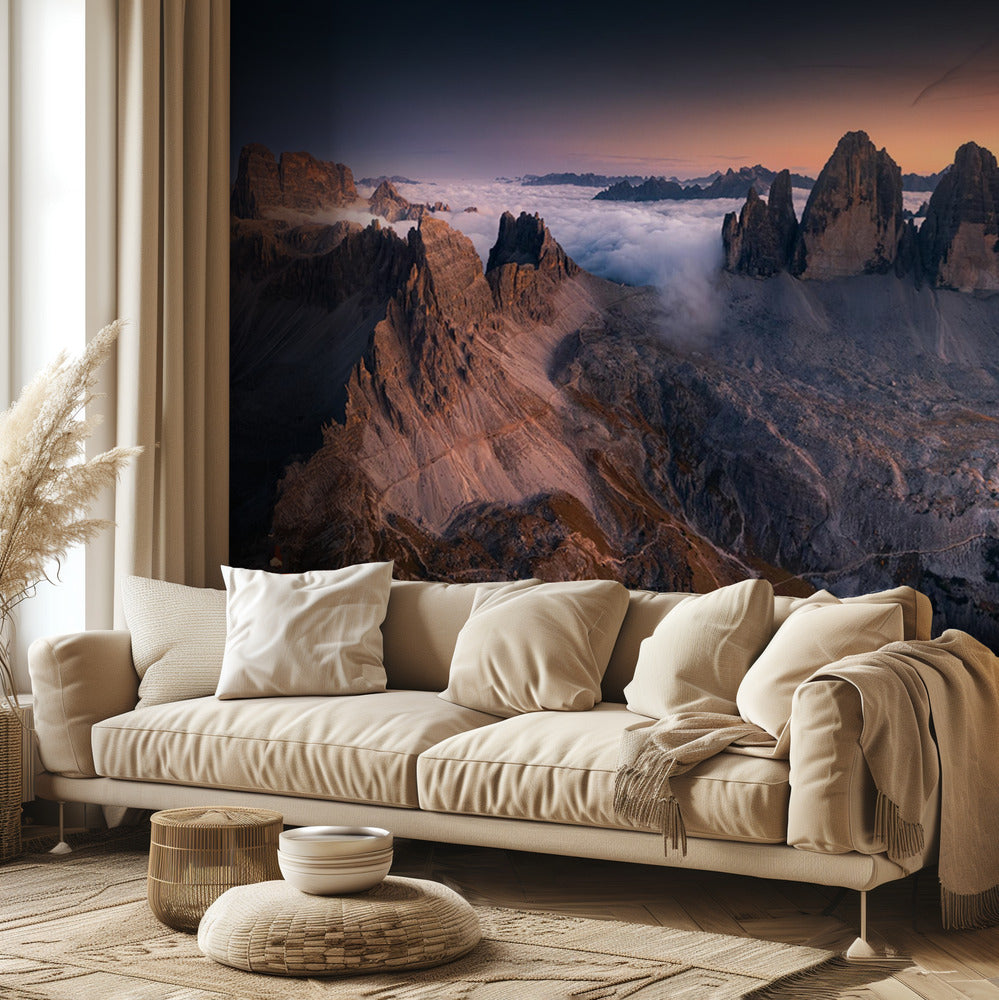 Drie toppen van Lavaredo | Fotobehang