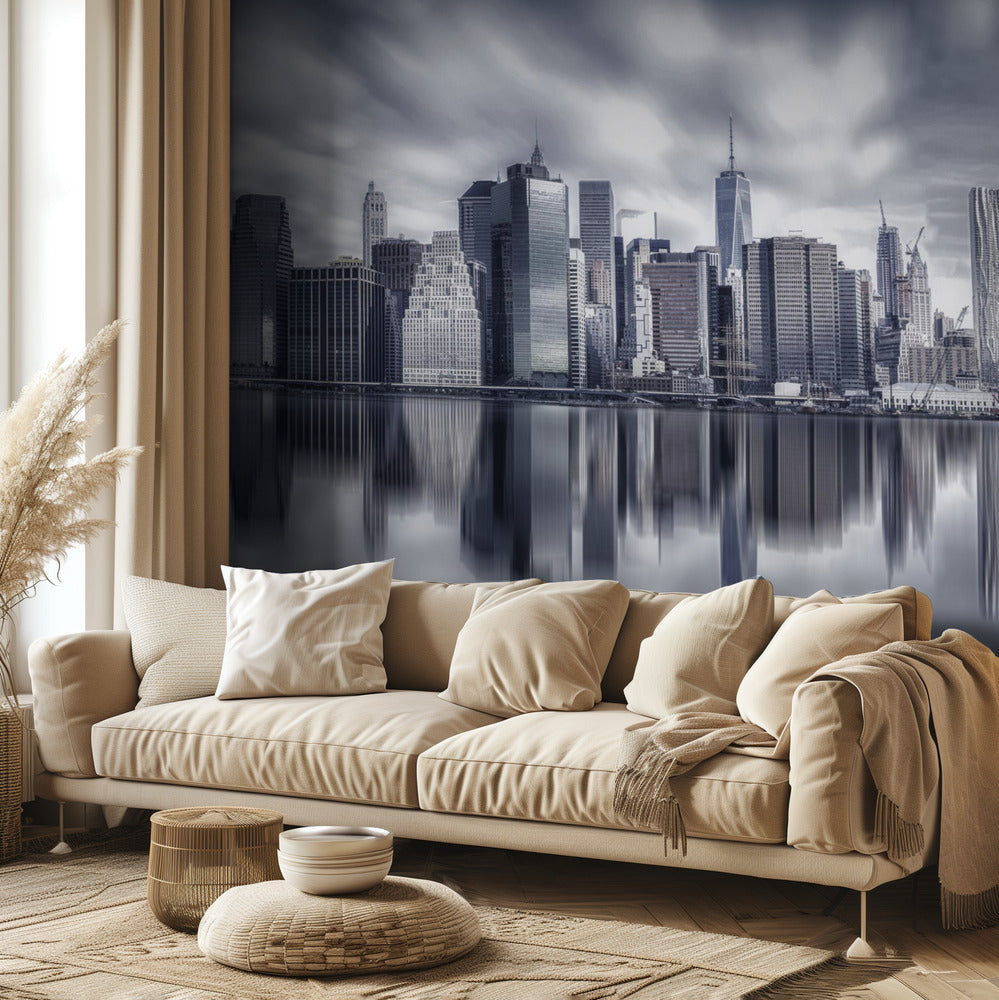 Reflexión de Manhattan | Papel Pintado Fotográfico