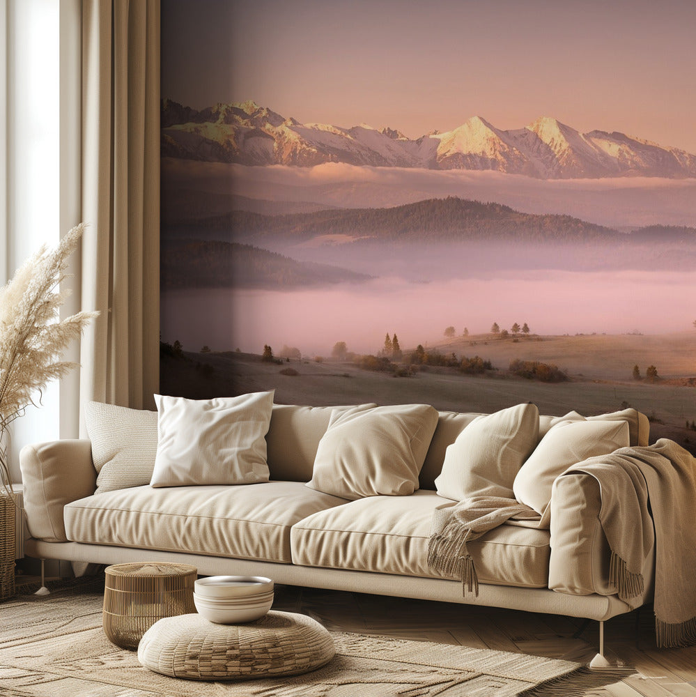 Sneeuw Tatra | Fotobehang