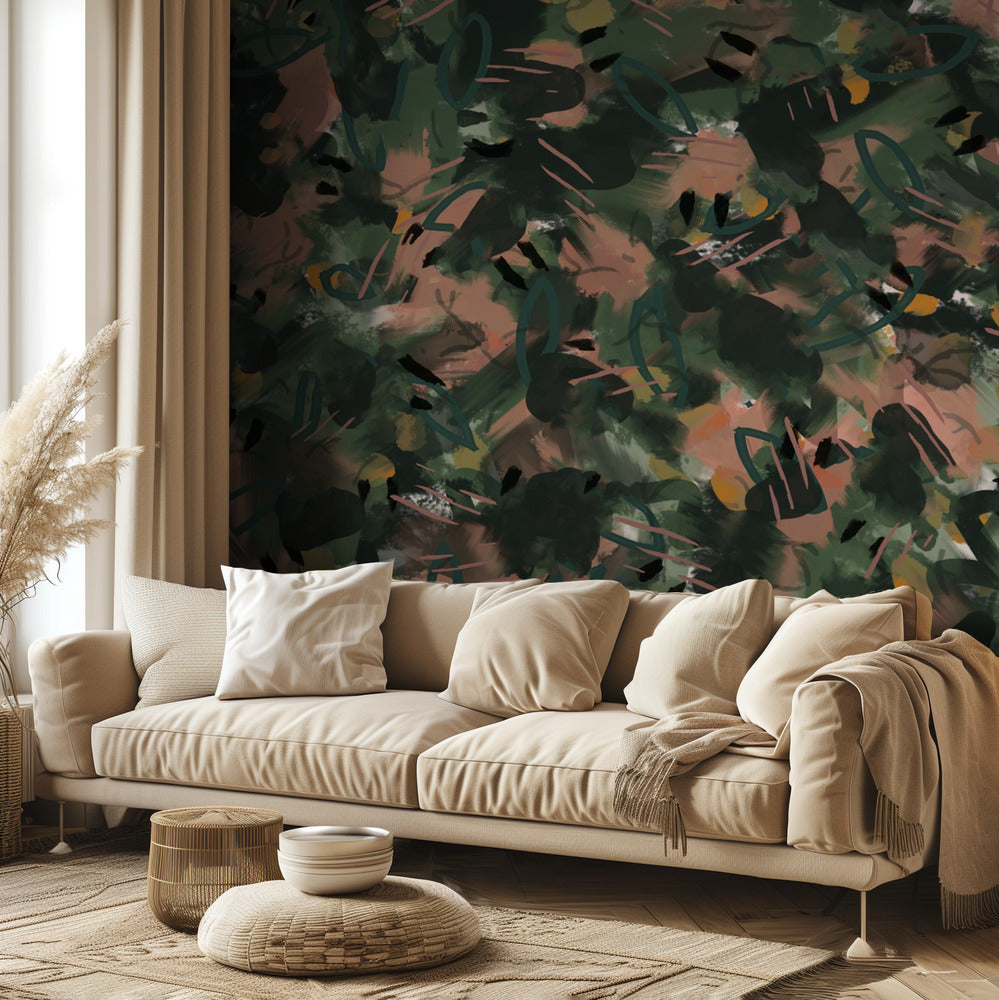 Motif de jungle 1 | Papier Peint Photo