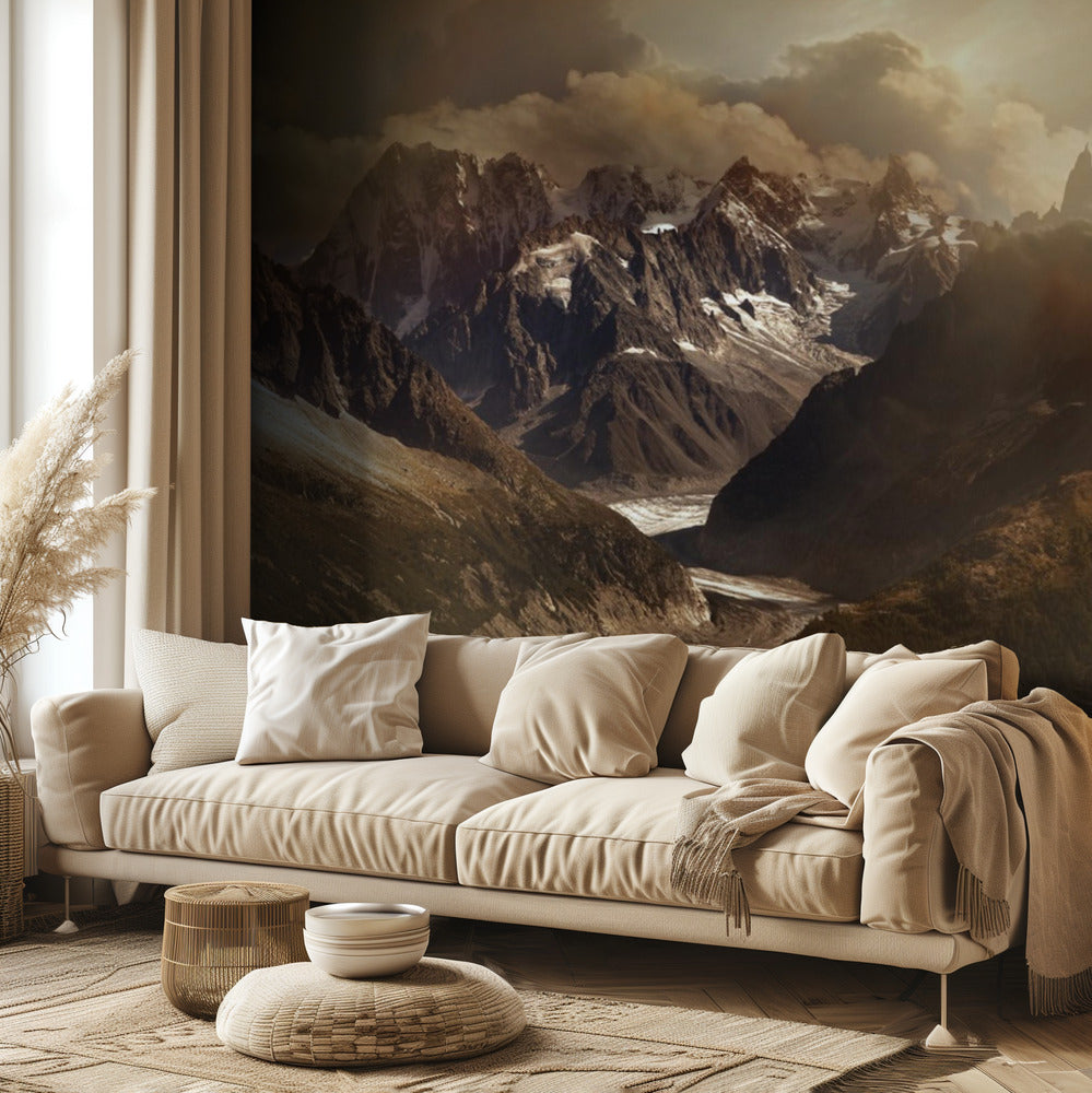 Mont Blanc-massivet | Fototapeter