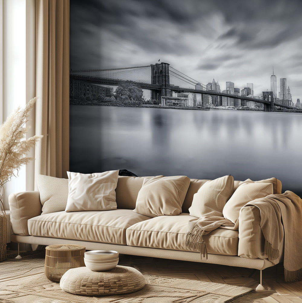 Ponte di Brooklyn | Carta da Parati Fotografica