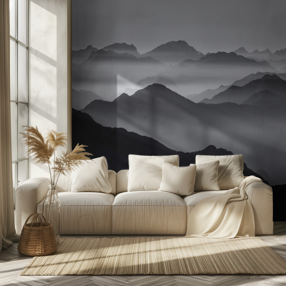 Couches de montagne | Papier Peint Photo