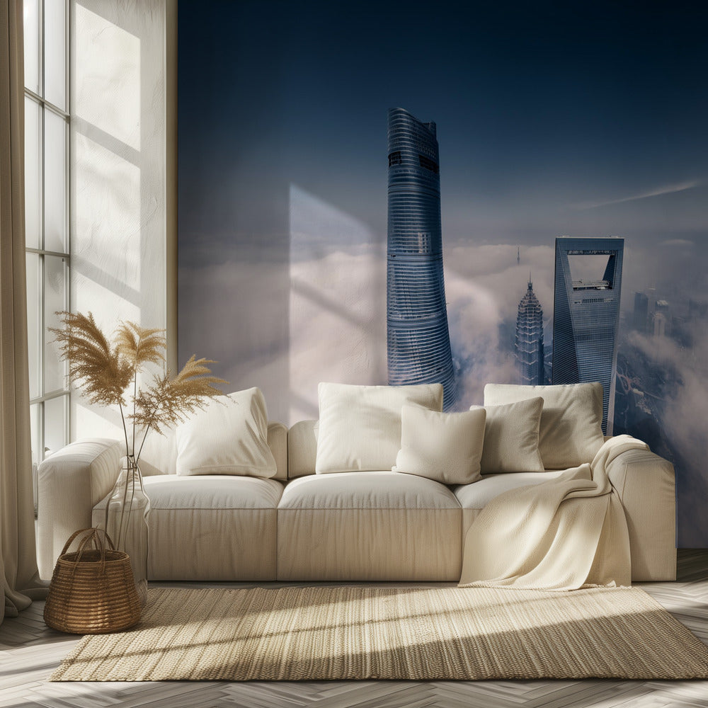 Tour de Shanghai | Papier Peint Photo