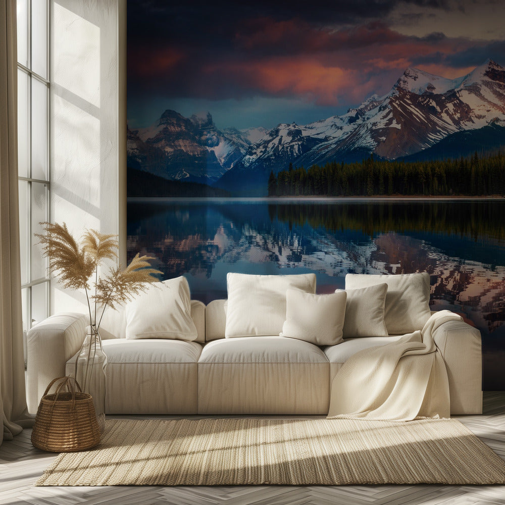 Maligne kleur. | Fotobehang