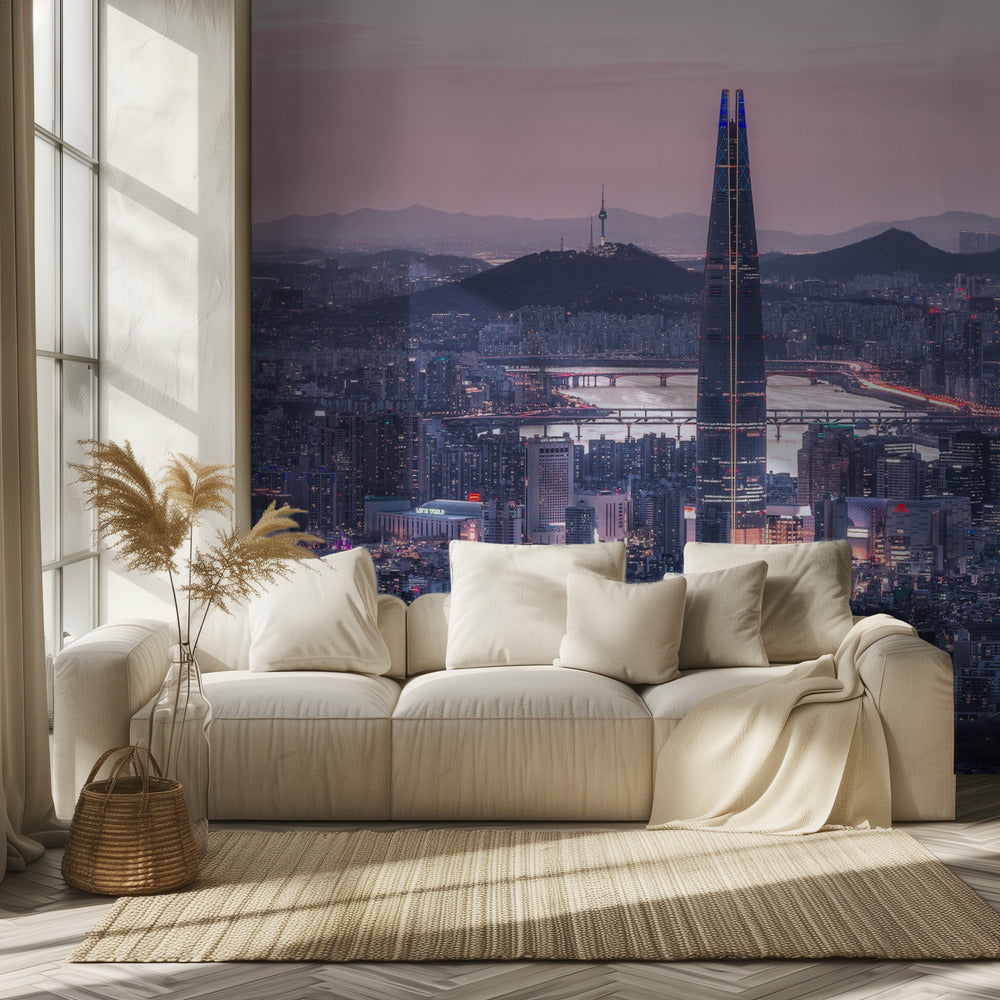 ciudad de seúl | Papel Pintado Fotográfico