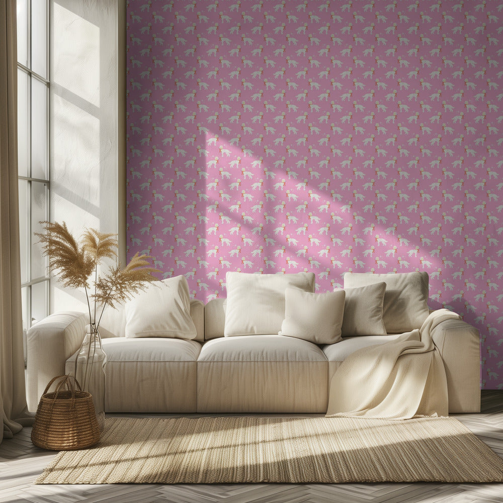 Caniches Papel Pintado Fotográfico
