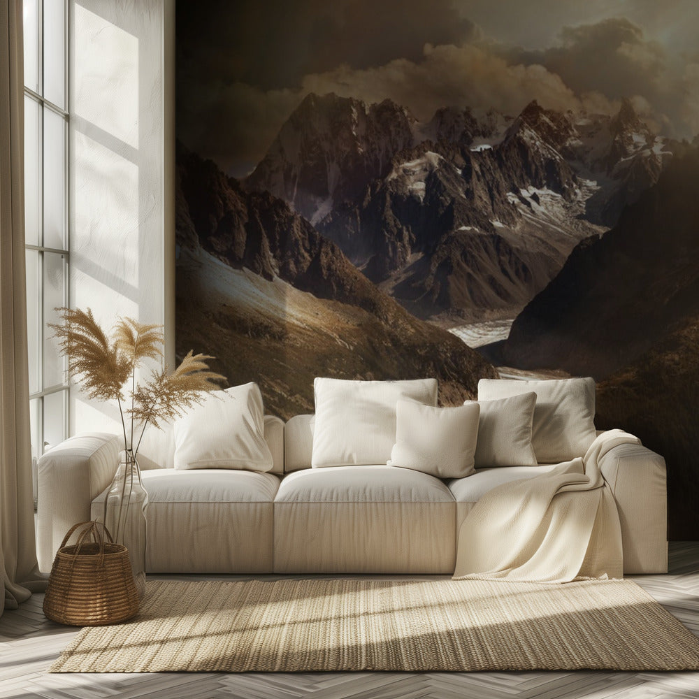 Mont Blanc-massivet | Fototapeter