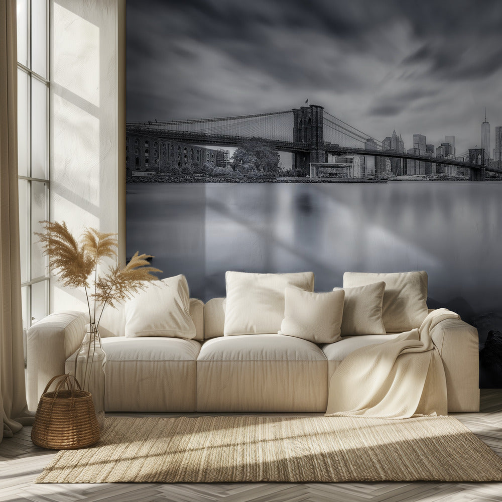 Ponte di Brooklyn | Carta da Parati Fotografica