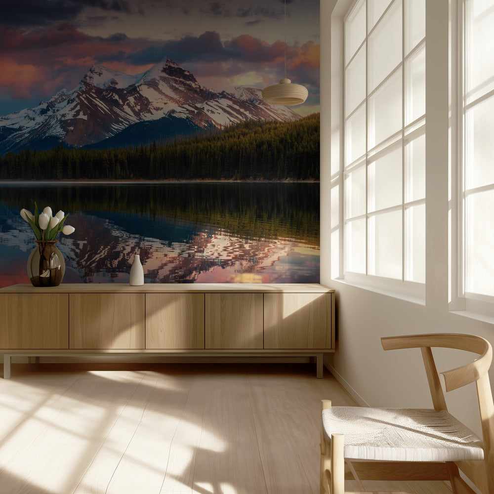 Maligne kleur. | Fotobehang