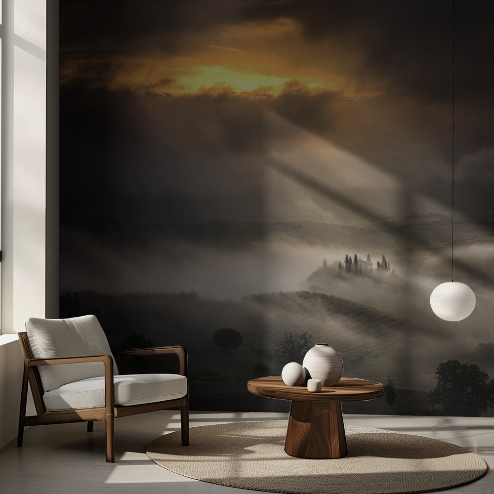 Vagues de brouillard | Fond d'écran