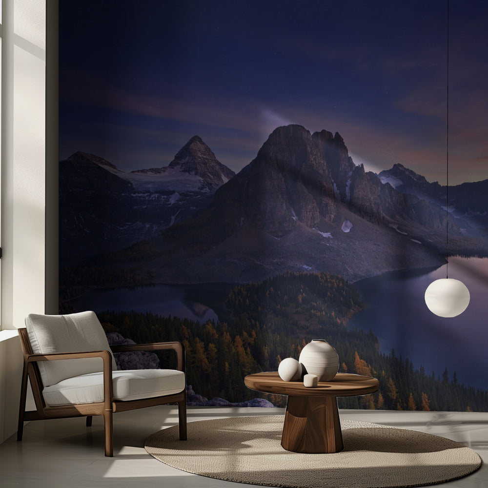 Crépuscule au mont Assiniboine | Fonds d'écran