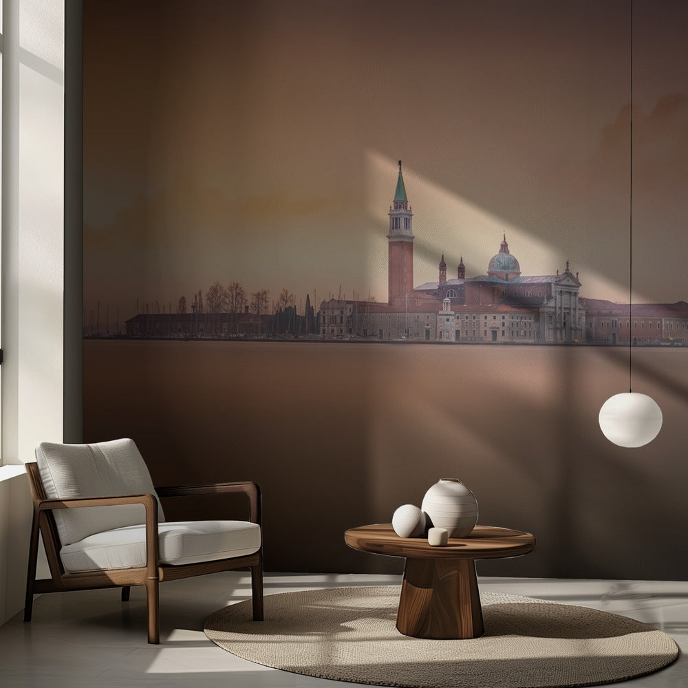 Lever de soleil rose à Venise | Fonds d'écran