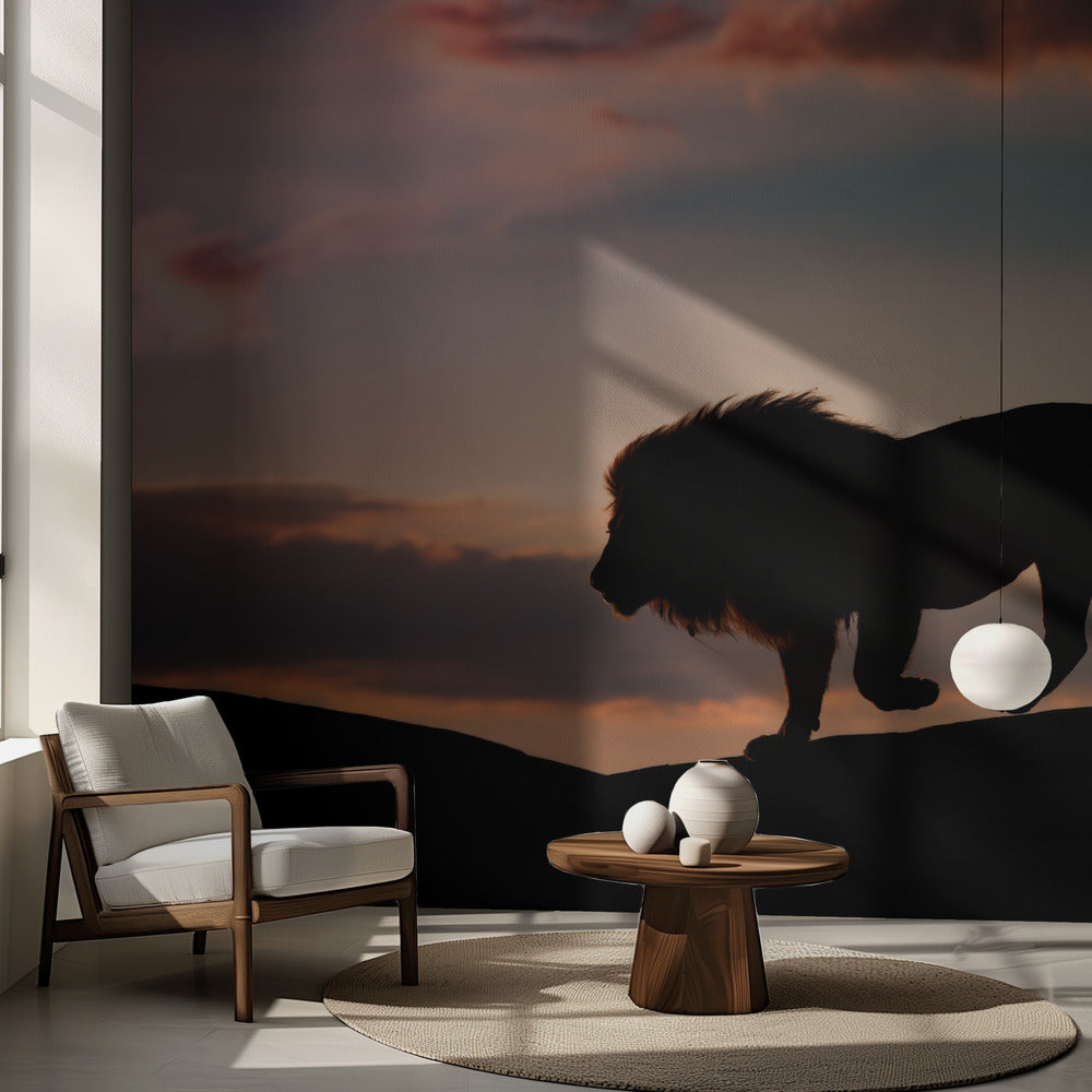 Coucher de soleil dans le Serengeti | Fonds d'écran