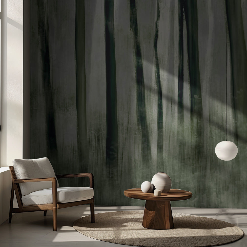 Arbres en mouvement | Fond d'écran