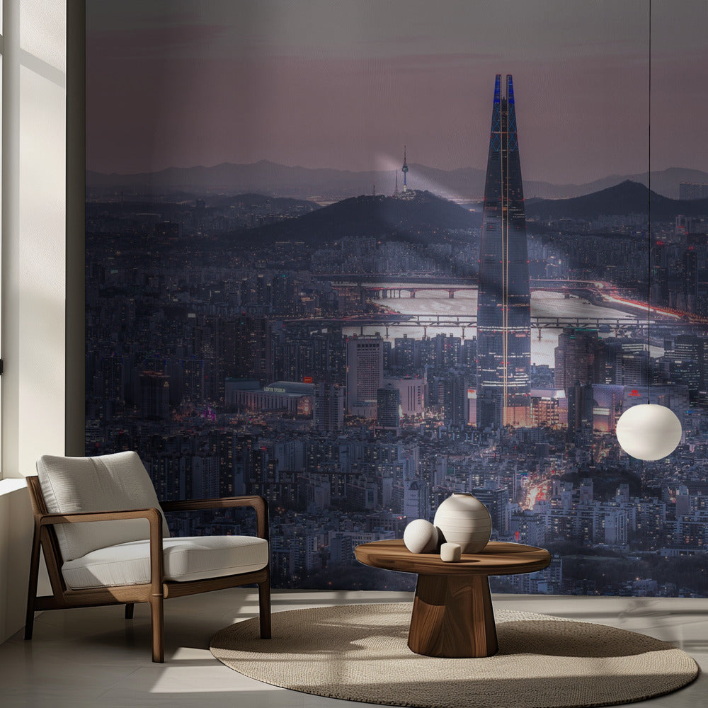 ciudad de seúl | Papel Pintado Fotográfico