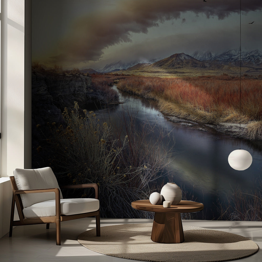 Rivière Owens au lever du soleil | Fonds d'écran