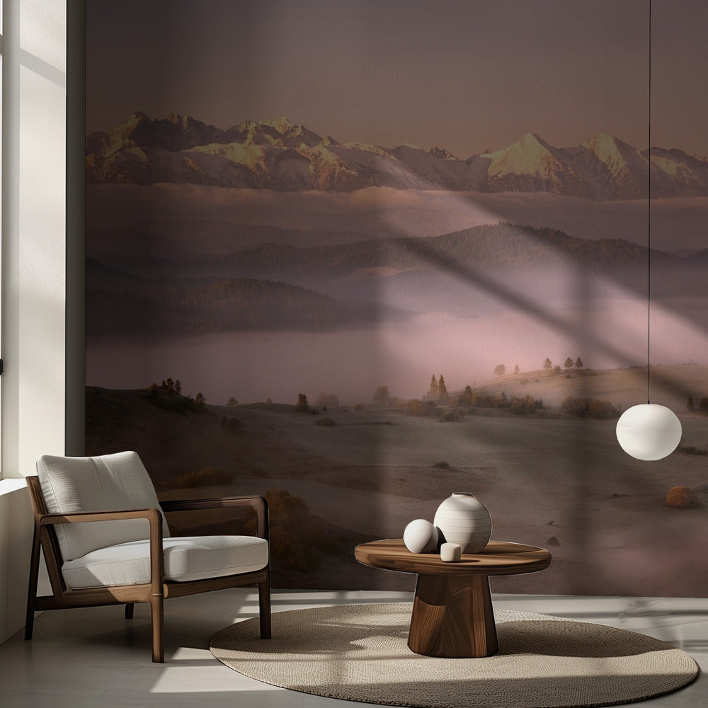 Tatra brumeuse | Fond d'écran