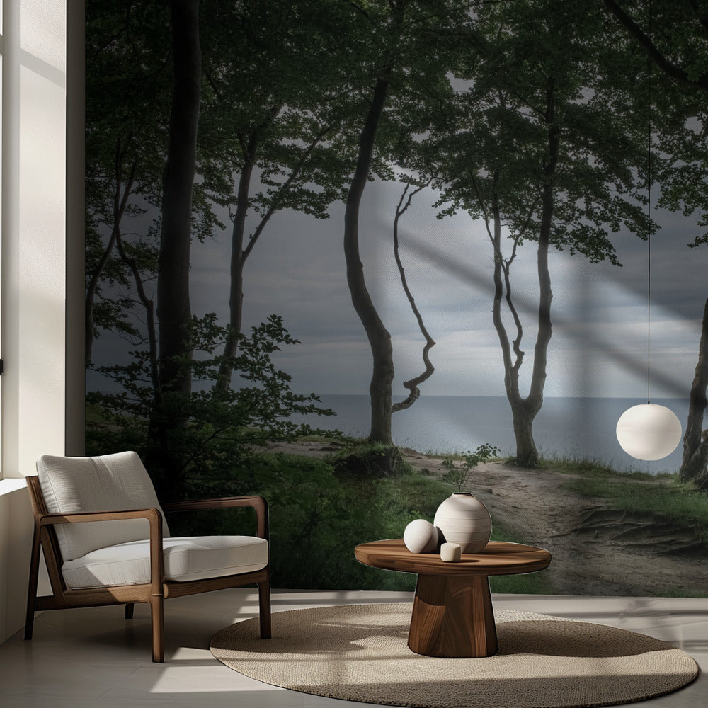 Forêt en bord de mer 2 | Fonds d'écran