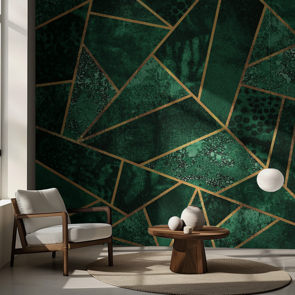 Émeraude profonde | Fond d'écran