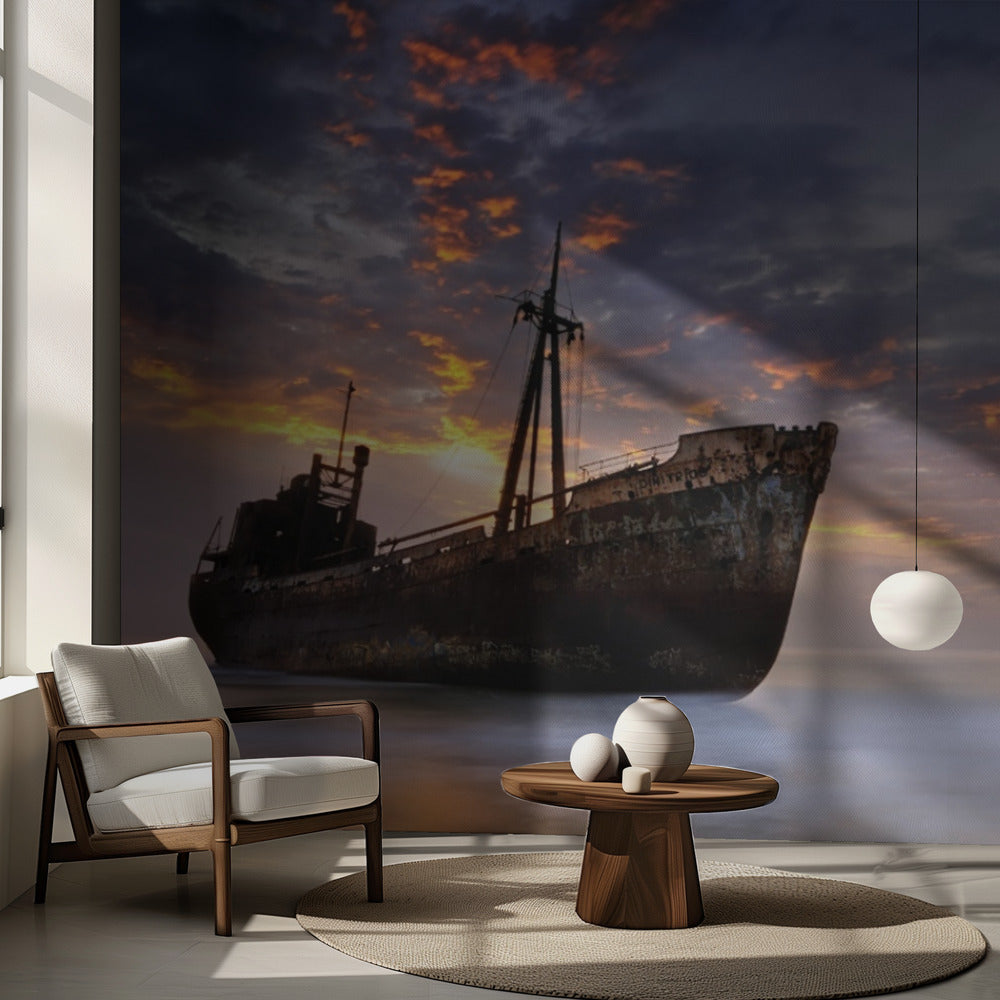 De Duistere Reiziger II | Fotobehang