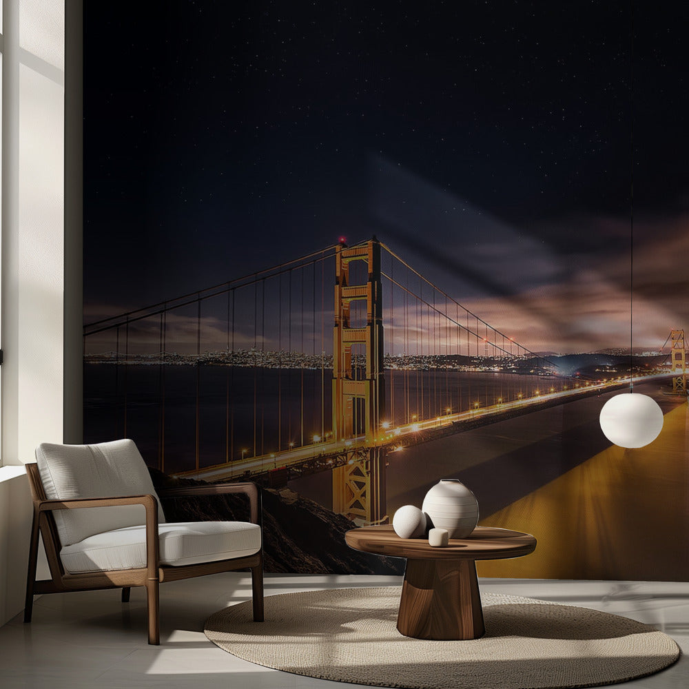 Golden Gate do Gwiazd | Fototapeta