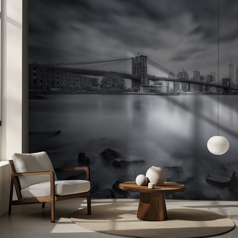 Ponte di Brooklyn | Carta da Parati Fotografica